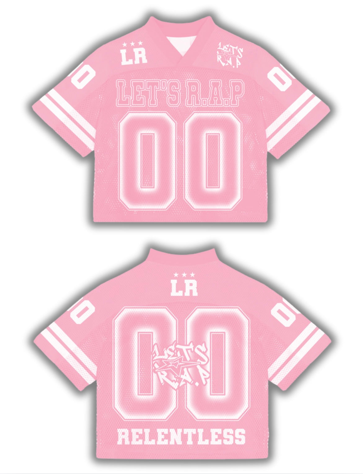 “Class Act" Mesh Jersey - Pink