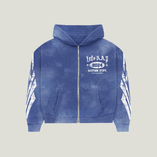 Motion Dept. Zip-Up (Blue)