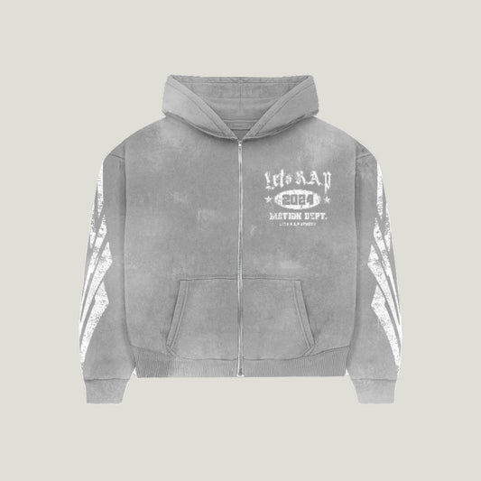 Motion Dept. Zip-Up (Gray)